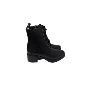 Timberland Dalston Vibe Mid Lace W/Zip Women’s Boots - Jet Black - Size: 8.5